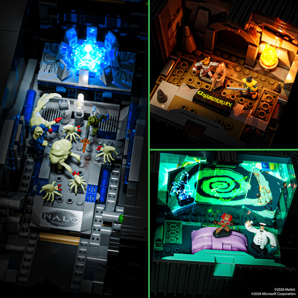 Mattel Brick Shop Microsoft Xbox Yapım Seti (3509 Parça)