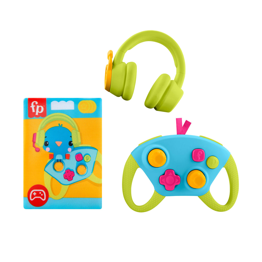 Fisher-Price Minik Oyuncu hediye seti, yenidoğanlara yönelik 3 adet gelişime yardımcı oyuncak