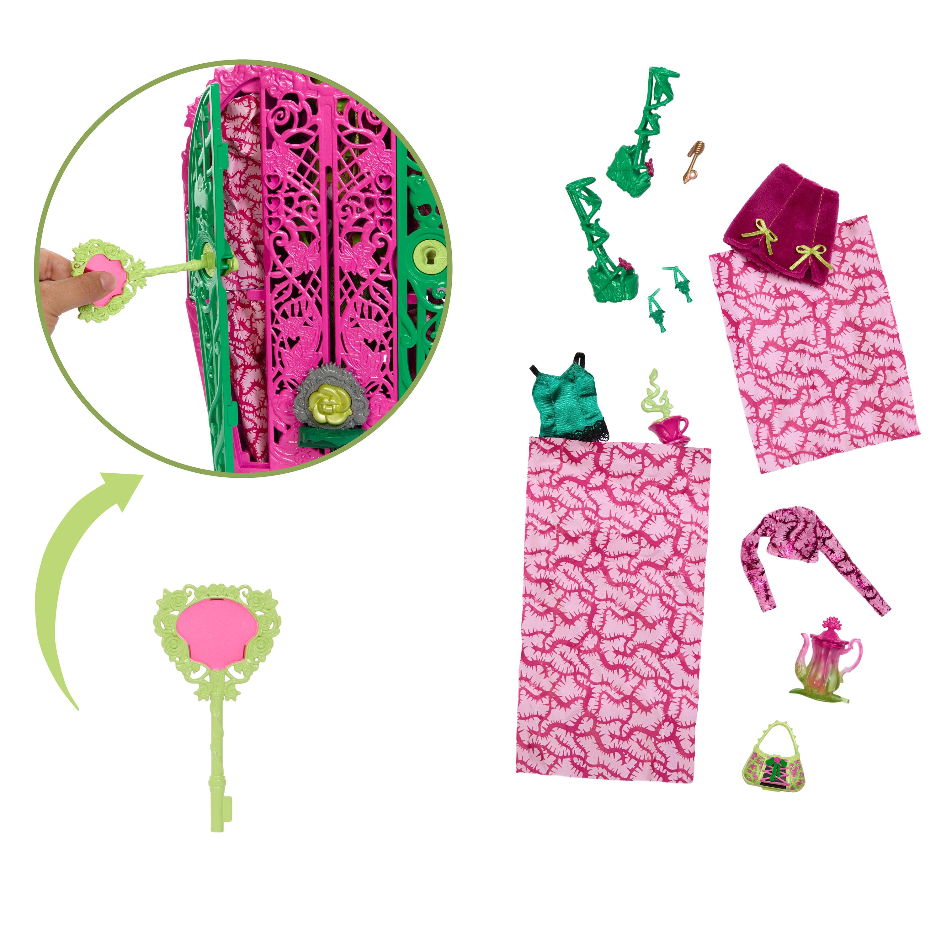 MONSTER HIGH® GİZEMLİ ARKADAŞLAR™ VENUS MCFLYTRAP® Bebek