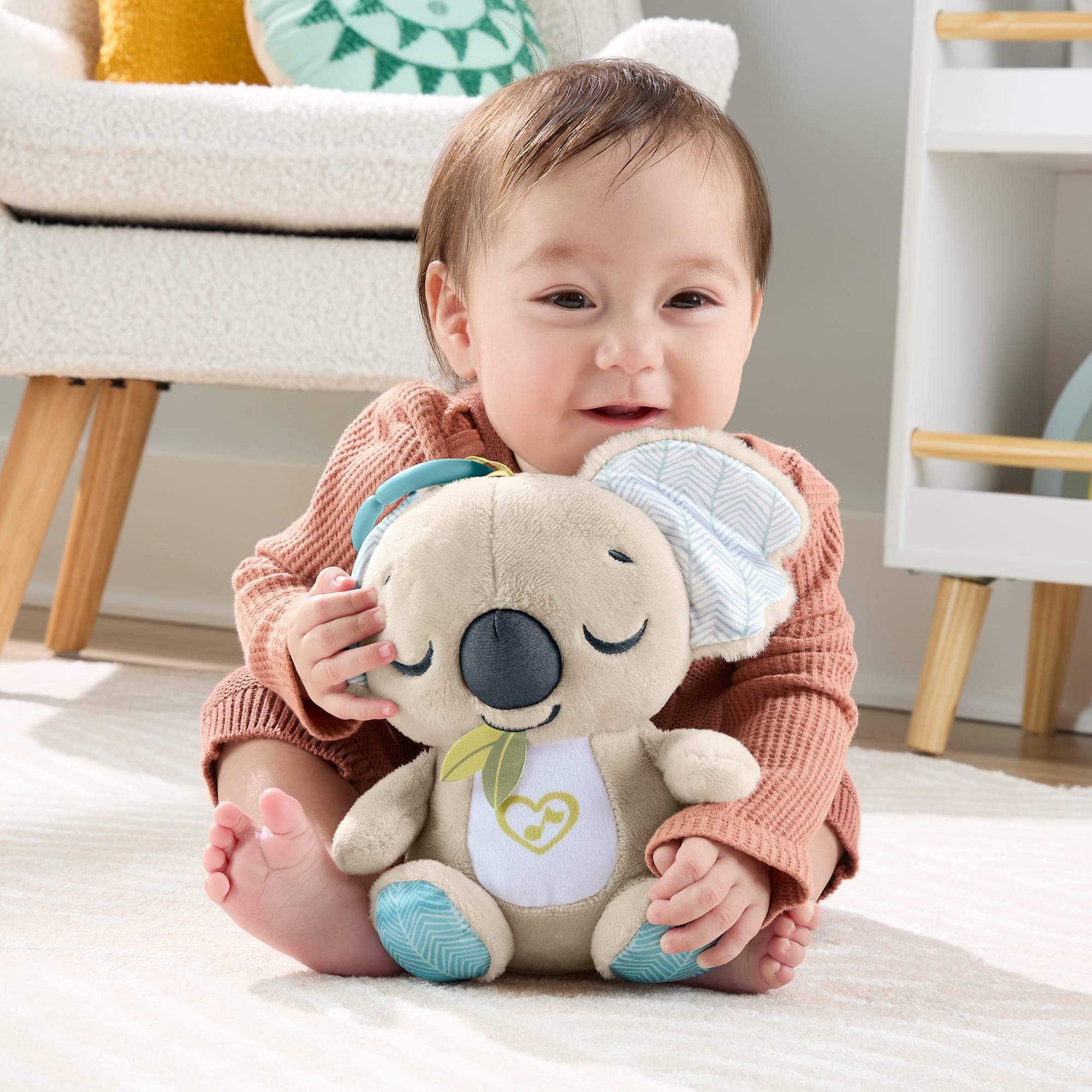 Yenidoğanlar için yumuşak ve taşınabilir Uyku Yardımcısı Koala ses makinesi