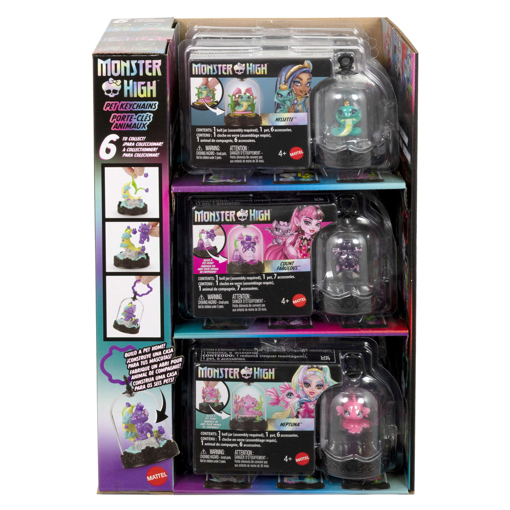 Monster High Evcil Hayvan Anahtarlığı (Sürpriz Asorti)