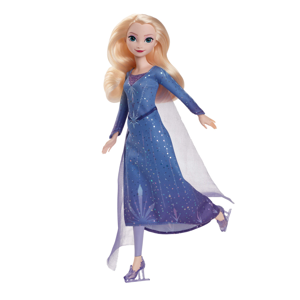 Karlar Ülkesi: Kış Festivali'nden ilham alan Disney Karlar Ülkesi Buz Patencisi Elsa bebek, paten ve ayakkabı