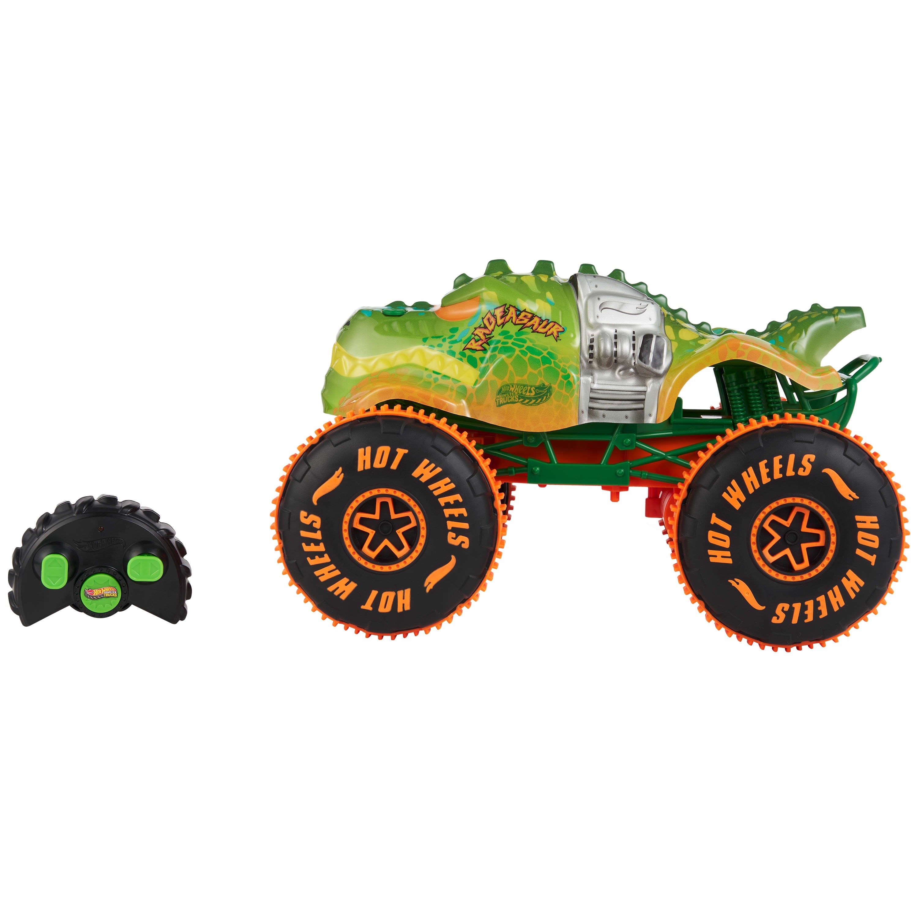 Hot Wheels Monster Trucks RC Rageasaur 1:15 Uzaktan Kumandalı Araç