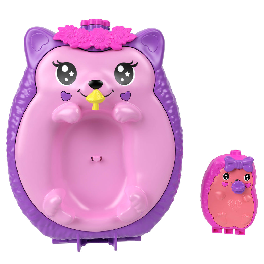 Polly Pocket Kirpi Anne ve Bebek Çanta Oyun Seti