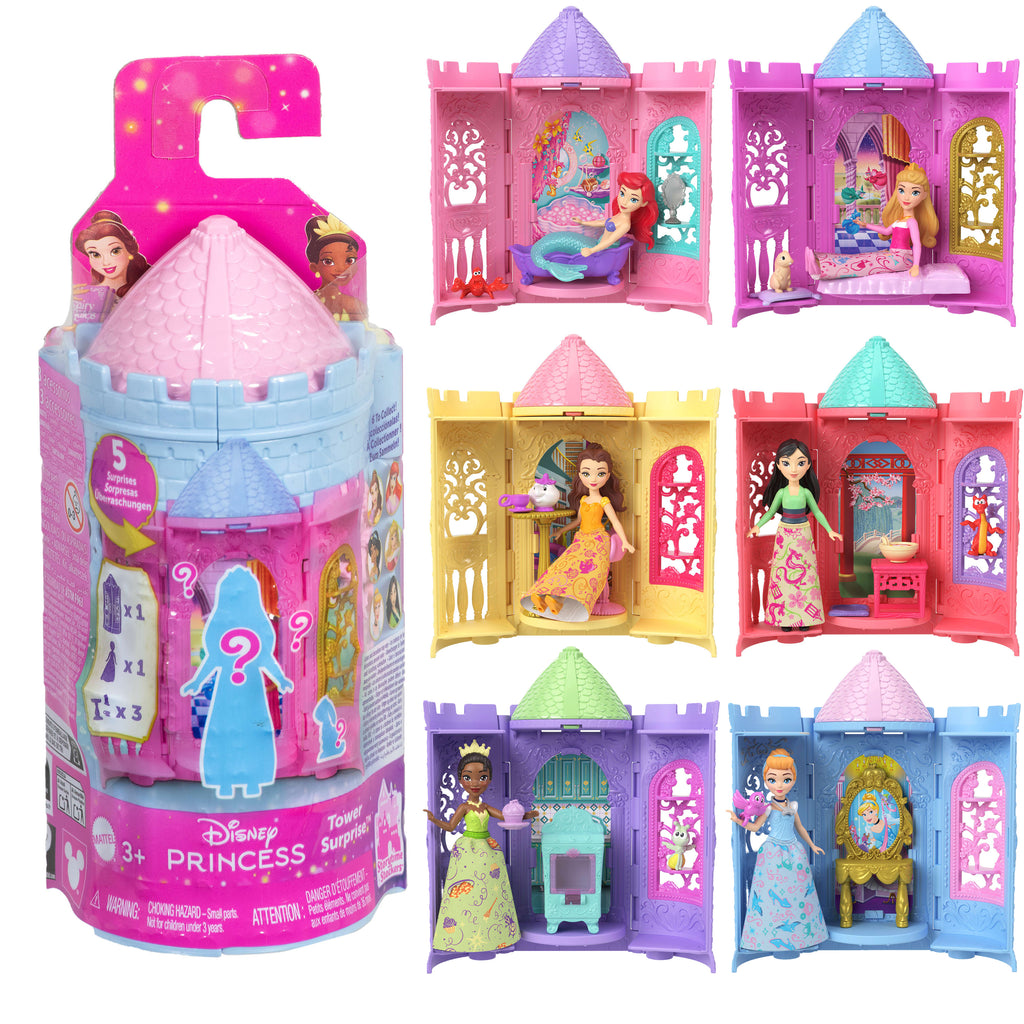 Disney Prenses Hikaye Kuleleri Bebek (Sürpriz Asorti)