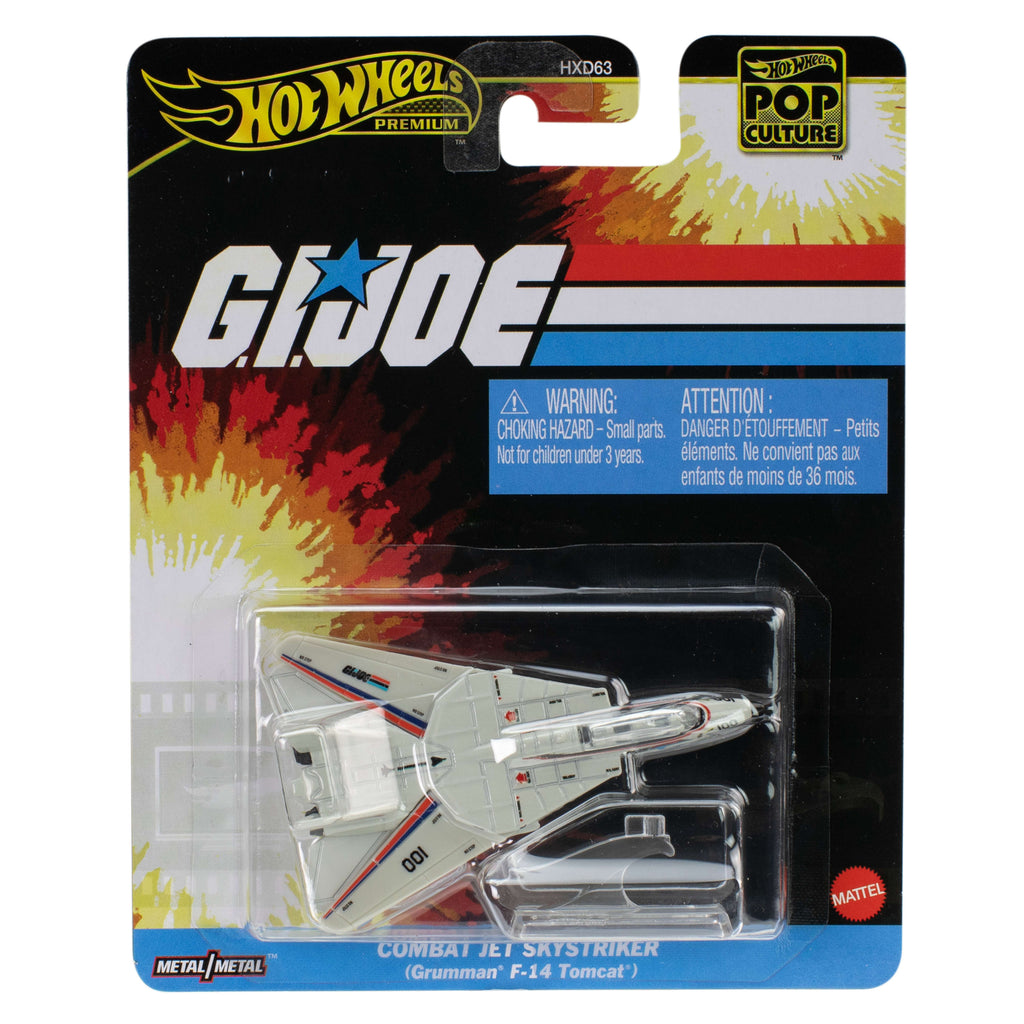 Hot Wheels Premium Pop Culture G.I. Joe Skystriker Savaş Jeti