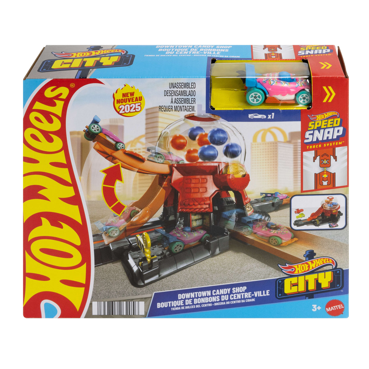 Hot Wheels City Şehir Merkezi Şekerci Dükkanı Oyun Seti