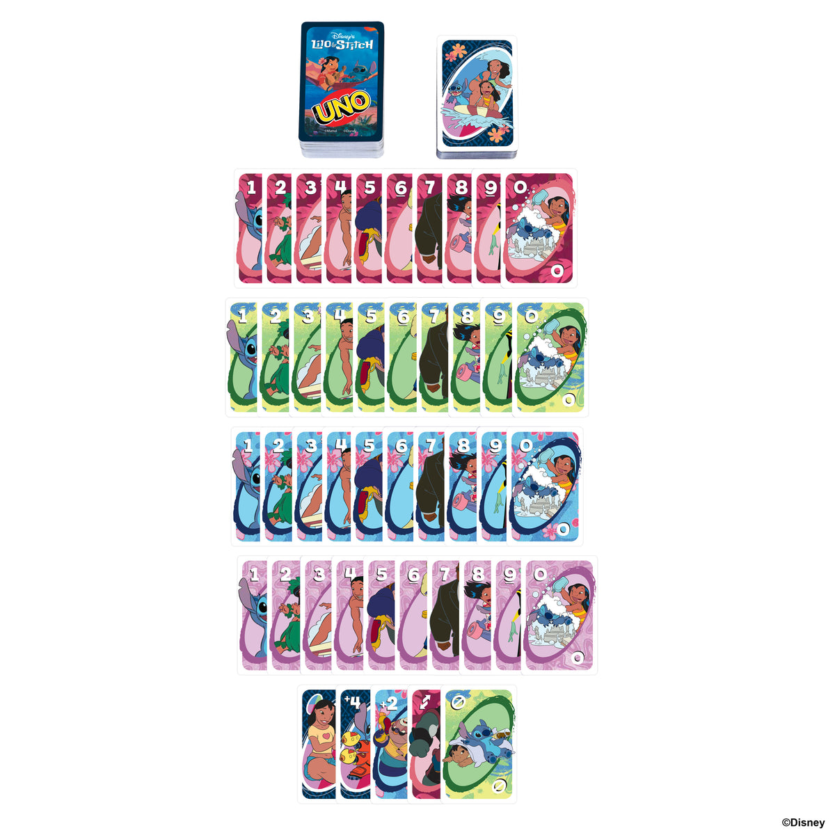 UNO Disney Lilo ve Stitch Kart Oyunu