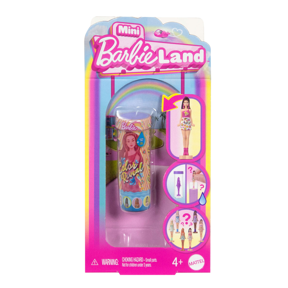 JCR08 Mini Barbieland Color Reveal Sürpriz Bebek
