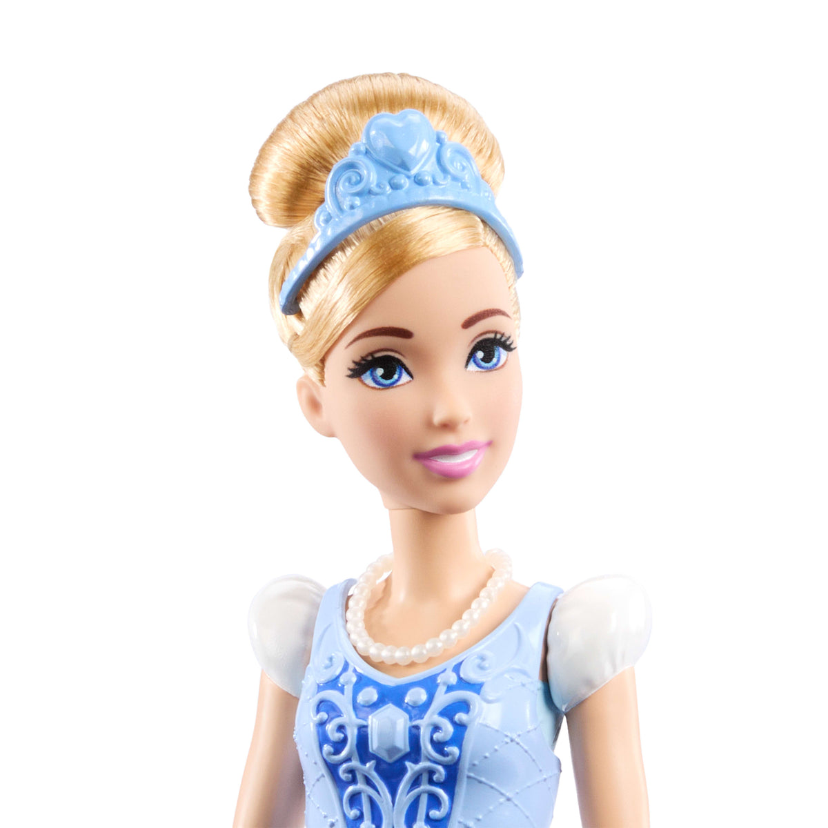 Disney Prensesi 2'si 1 Arada Hikayeler Cinderella bebek, takılıp çıkarılabilen 2 büstiyer, 2 etek ve 9 aksesuar