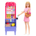 Barbie ve Teresa'nın Dostluk Tarifi Malibu Markette bebek ve oyun seti, 11 aksesuar