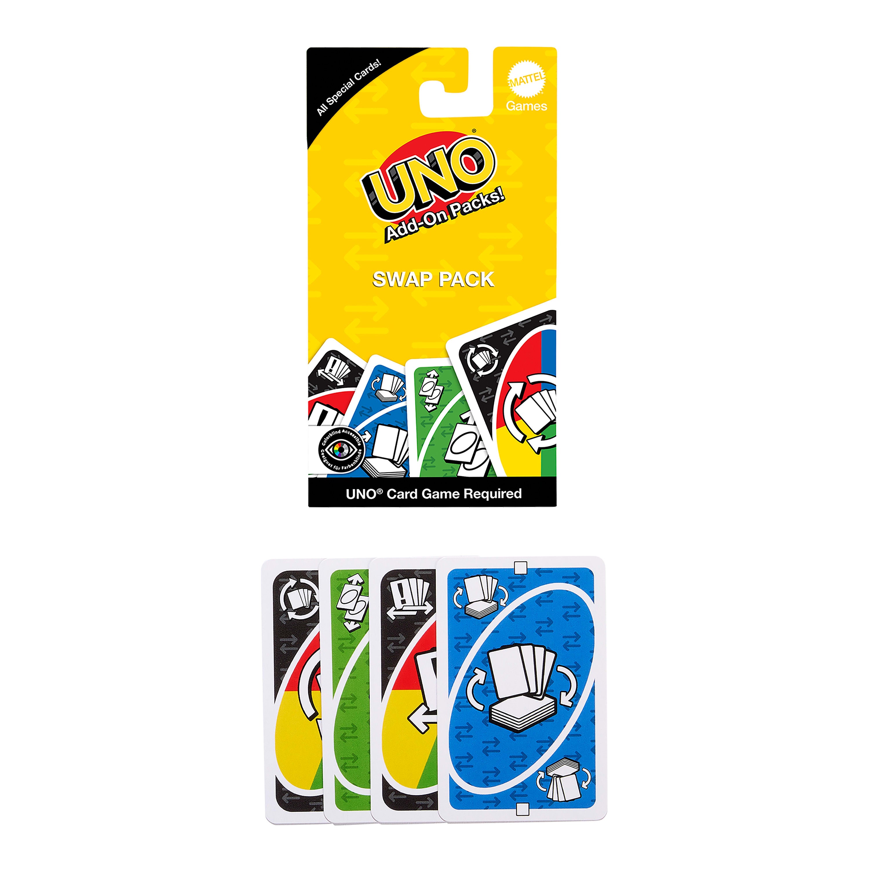 UNO Swap Ekleme Paketi Kart Oyunu