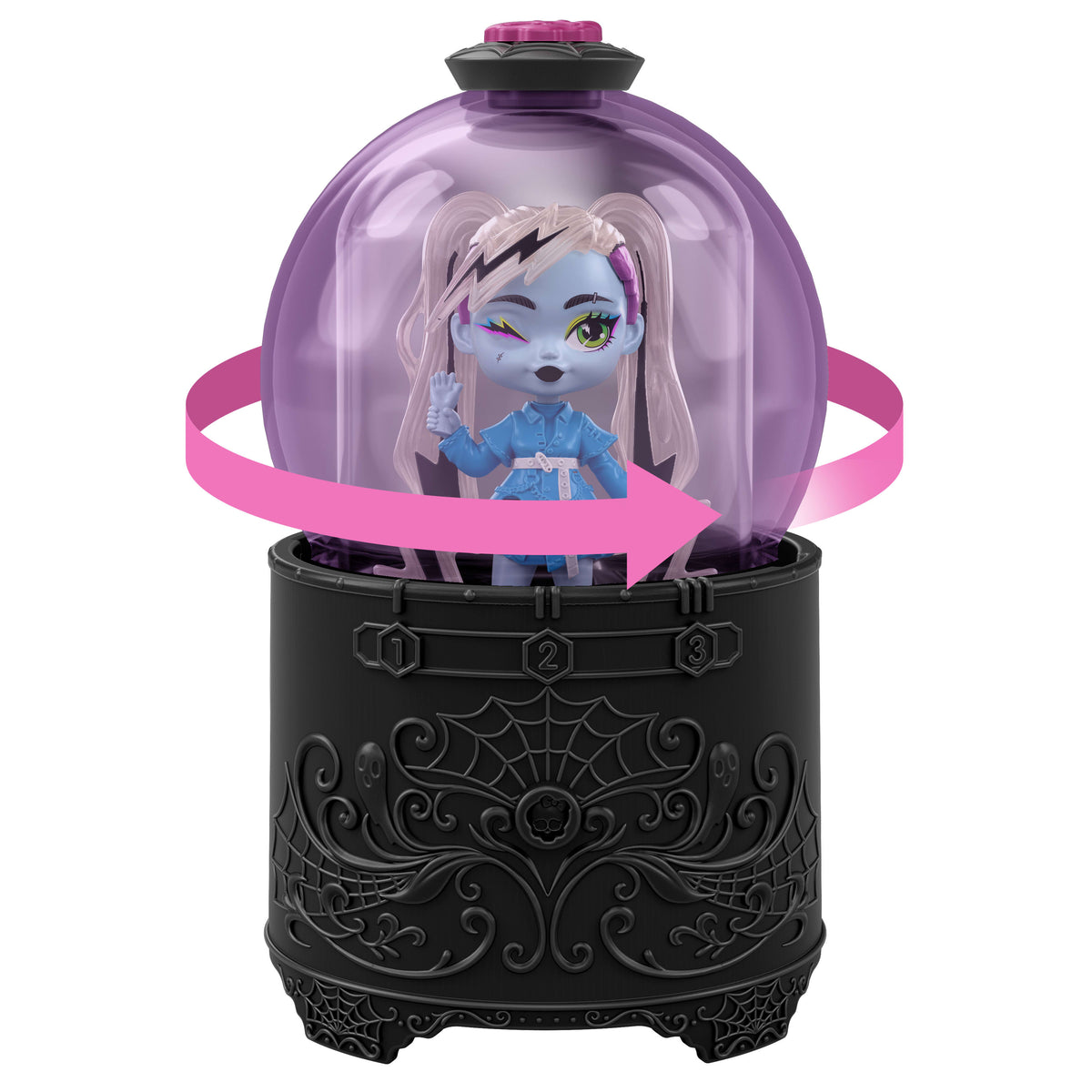 Monster High İksirleri Kristal Küre mini bebekler, sürpriz karakter figürleri (Karakterler çeşitlilik gösterebilir)