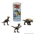 Ilık suda süslemeleri ortaya çıkan ve renk değiştiren Jurassic World Dino Reveal - Sürpriz Dinozor Figürleri