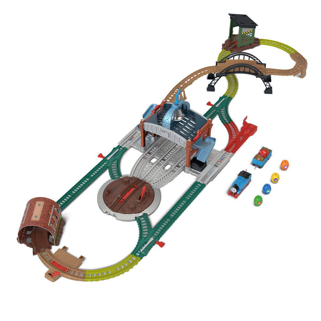 Fisher-Price Thomas ve Arkadaşları Yükle ve Fırlat Teslimatı seti ve motorlu klasik oyuncak tren