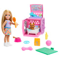 BARBIE Chelsea® Köpekçiğin Taşıma Çantası oyun seti, küçük bebek, taşıma çantası ve köpek aksesuarları