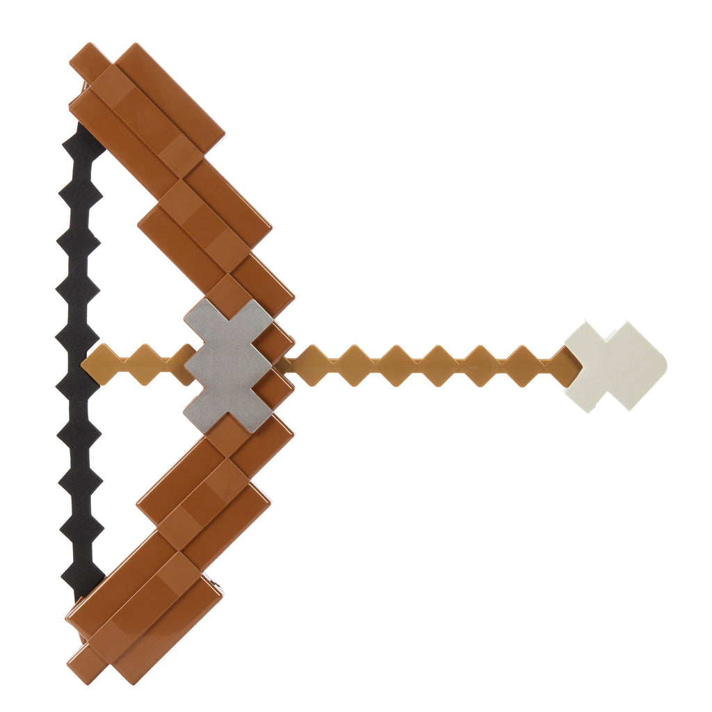 Canlandırma oyunlarına ilham veren ve sesler çıkaran Minecraft Muhteşem Yay ve Ok oyuncağı