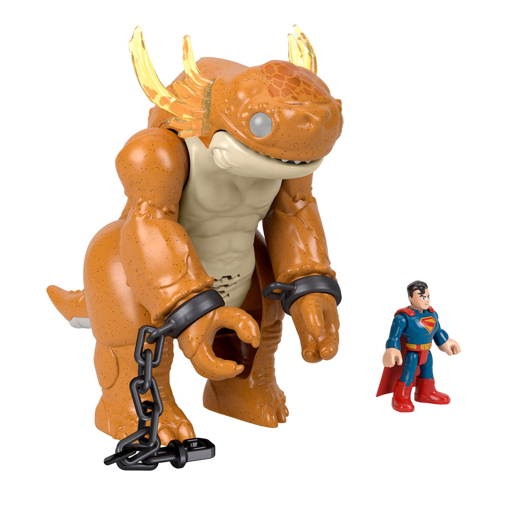 Imaginext DC Super Friends Superman ve Kaiju Canavarı Işıklı Sesli Figür