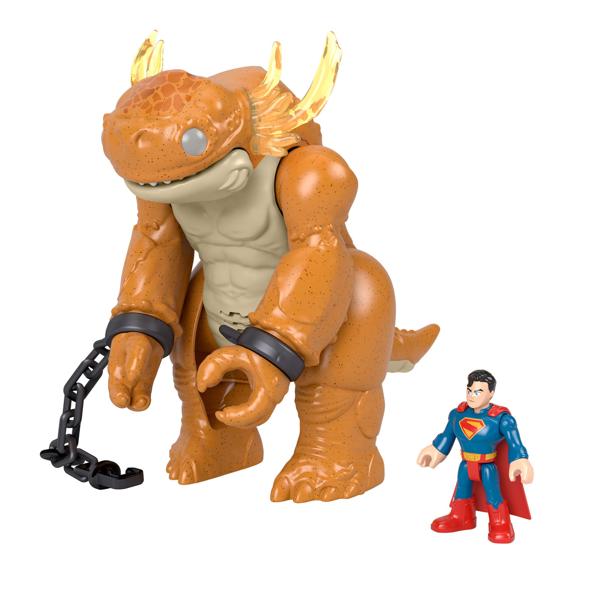 Imaginext DC Super Friends Superman ve Kaiju Canavarı Işıklı Sesli Figür