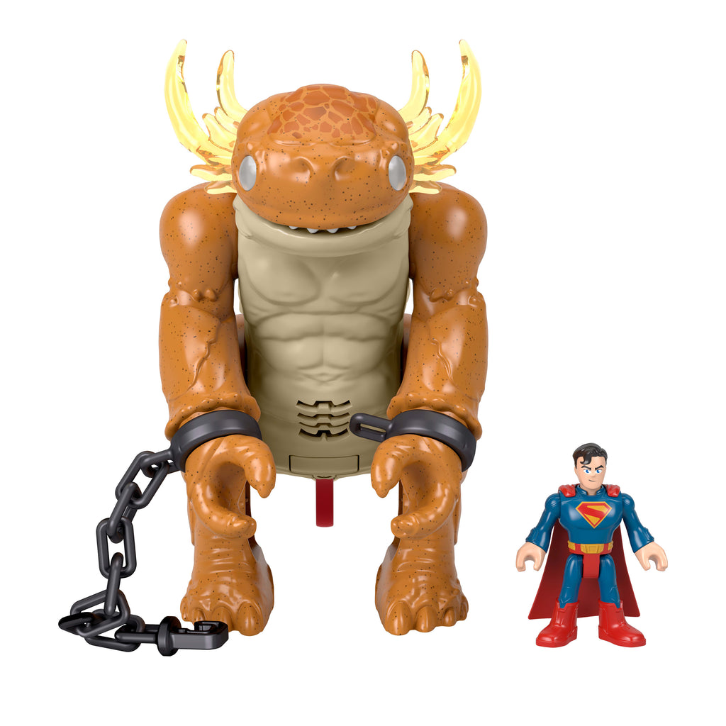 Imaginext DC Super Friends Superman ve Kaiju Canavarı Işıklı Sesli Figür