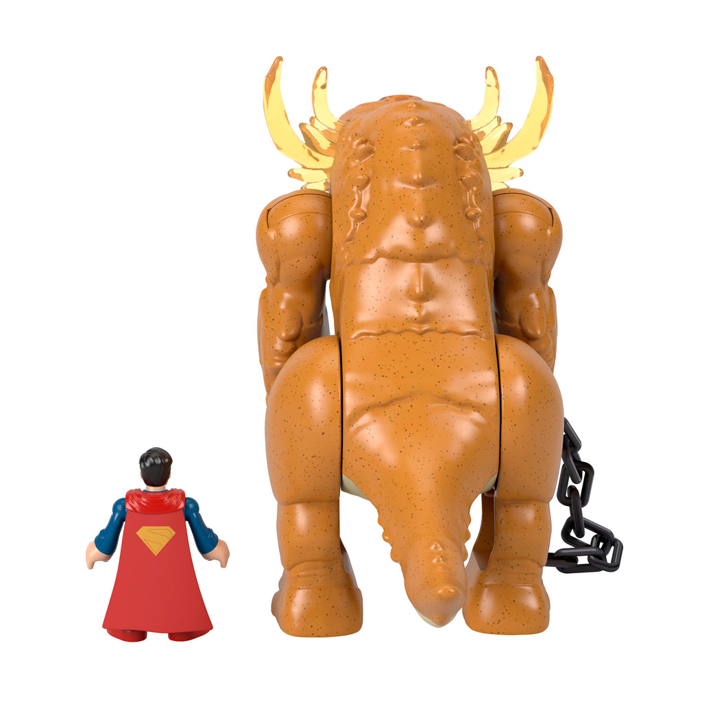 Imaginext DC Super Friends Superman ve Kaiju Canavarı Işıklı Sesli Figür