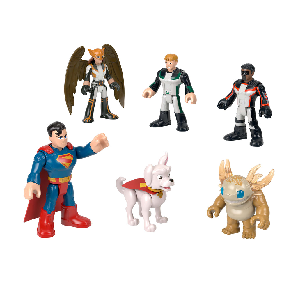 Imaginext DC Super Friends Superman ve Justice Gang Figür Seti