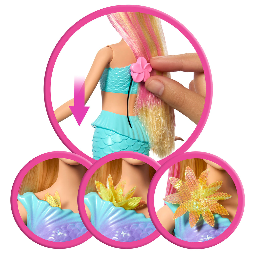 Barbie Dreamtopia Çiçek Sihri Deniz Kızı Bebeği