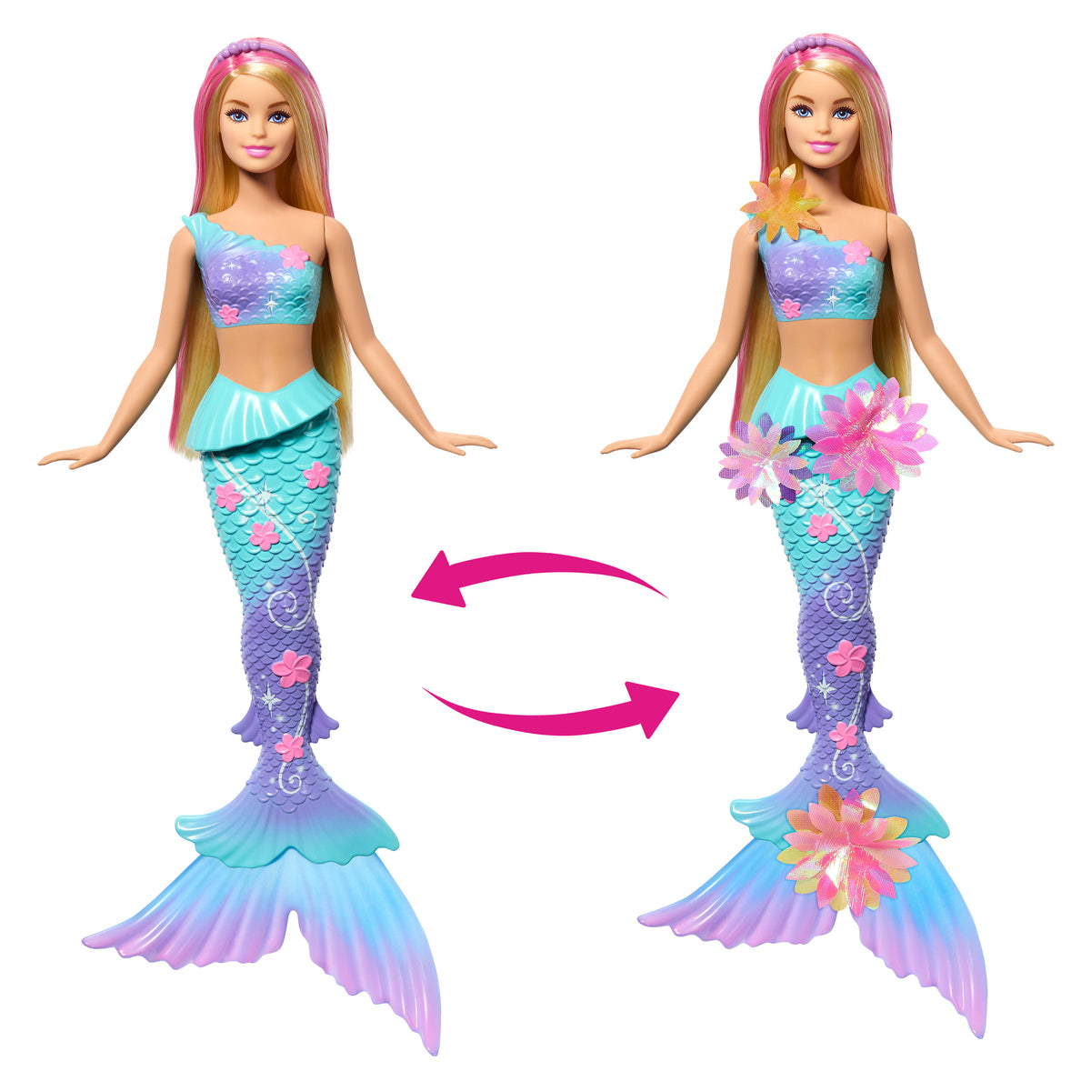 Barbie Dreamtopia Çiçek Sihri Deniz Kızı Bebeği