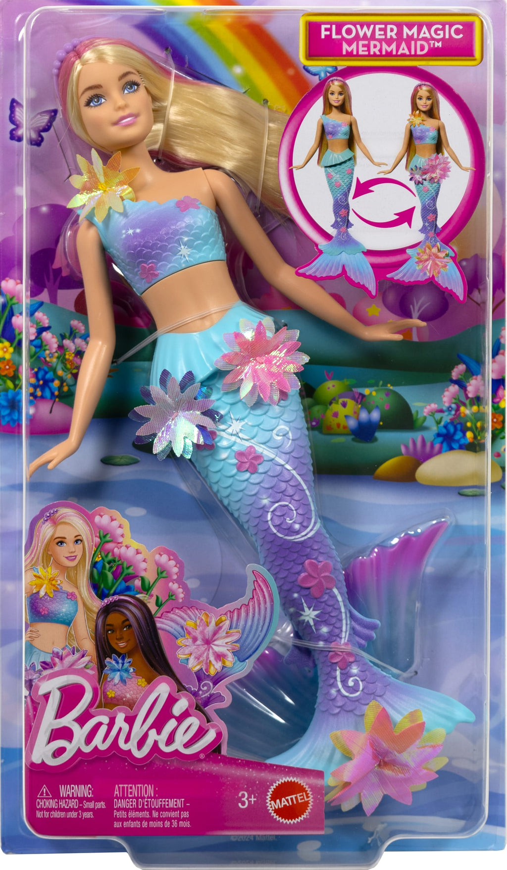 Barbie Dreamtopia Çiçek Sihri Deniz Kızı Bebeği