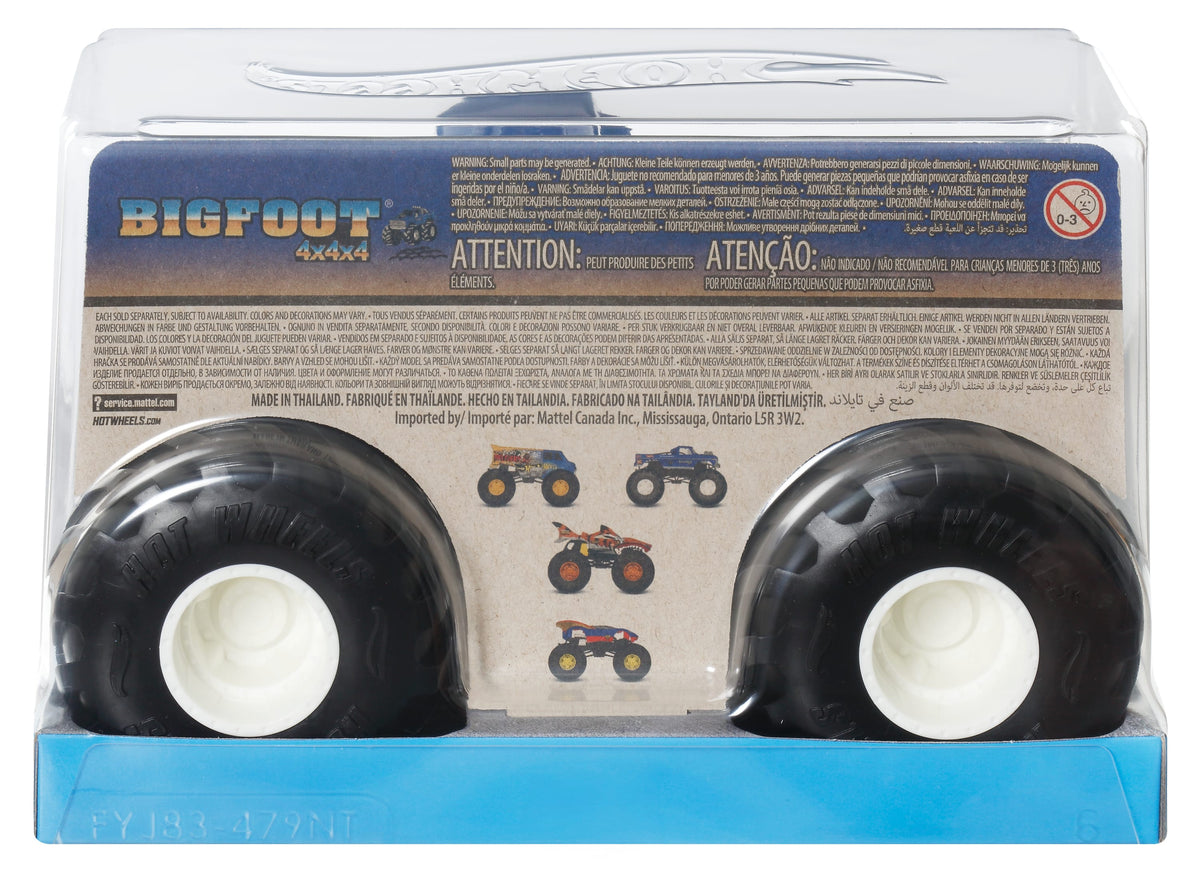 Hot Wheels Monster Trucks Bigfoot Büyük Boy Araç 1:24