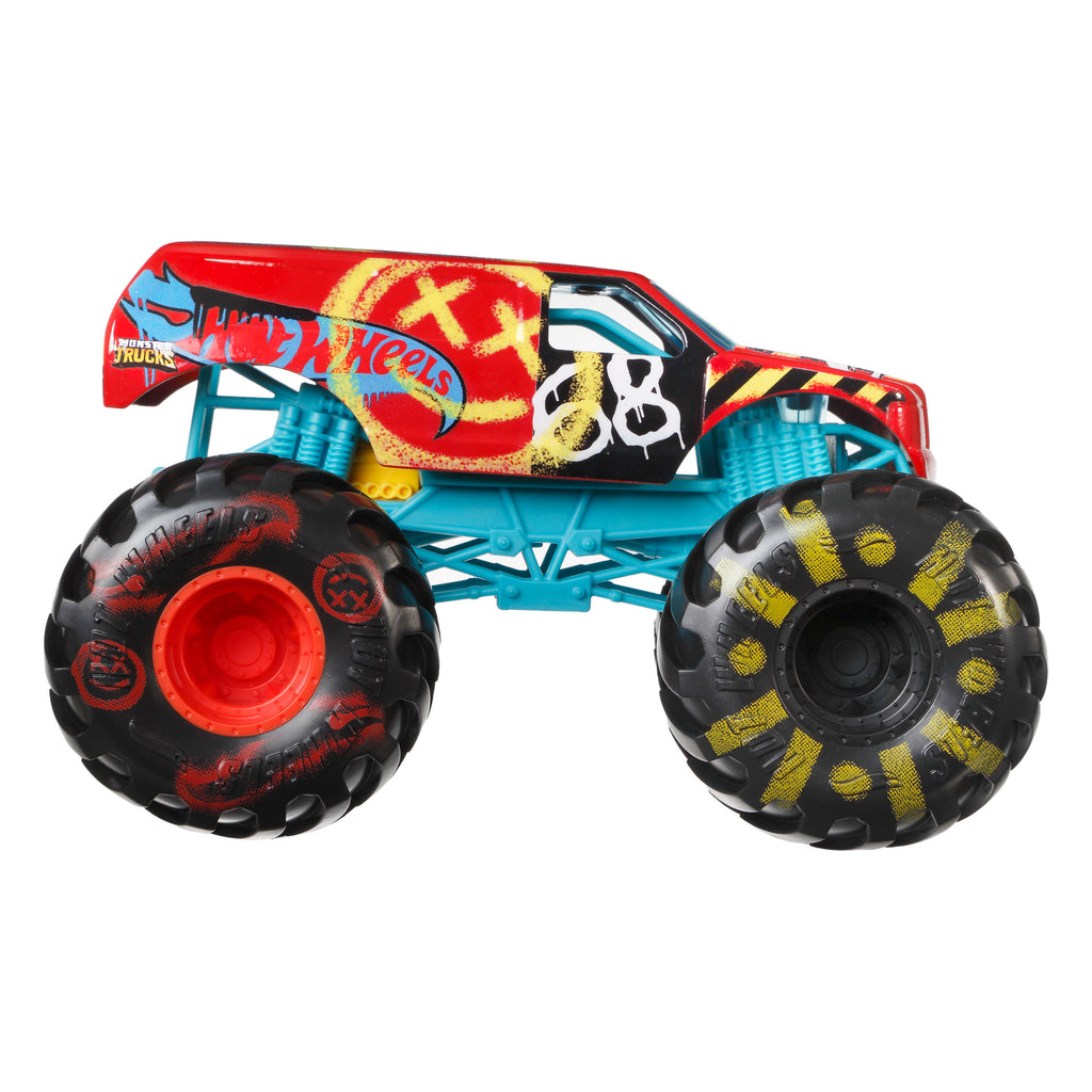 Hot Wheels Monster Trucks Demo Derby Büyük Boy Araç 1:24