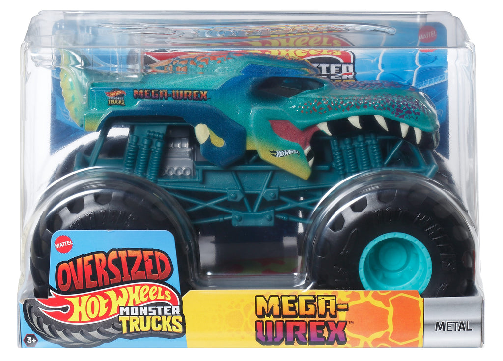 Hot Wheels Monster Trucks Mega-Wrex Büyük Boy Araç 1:24