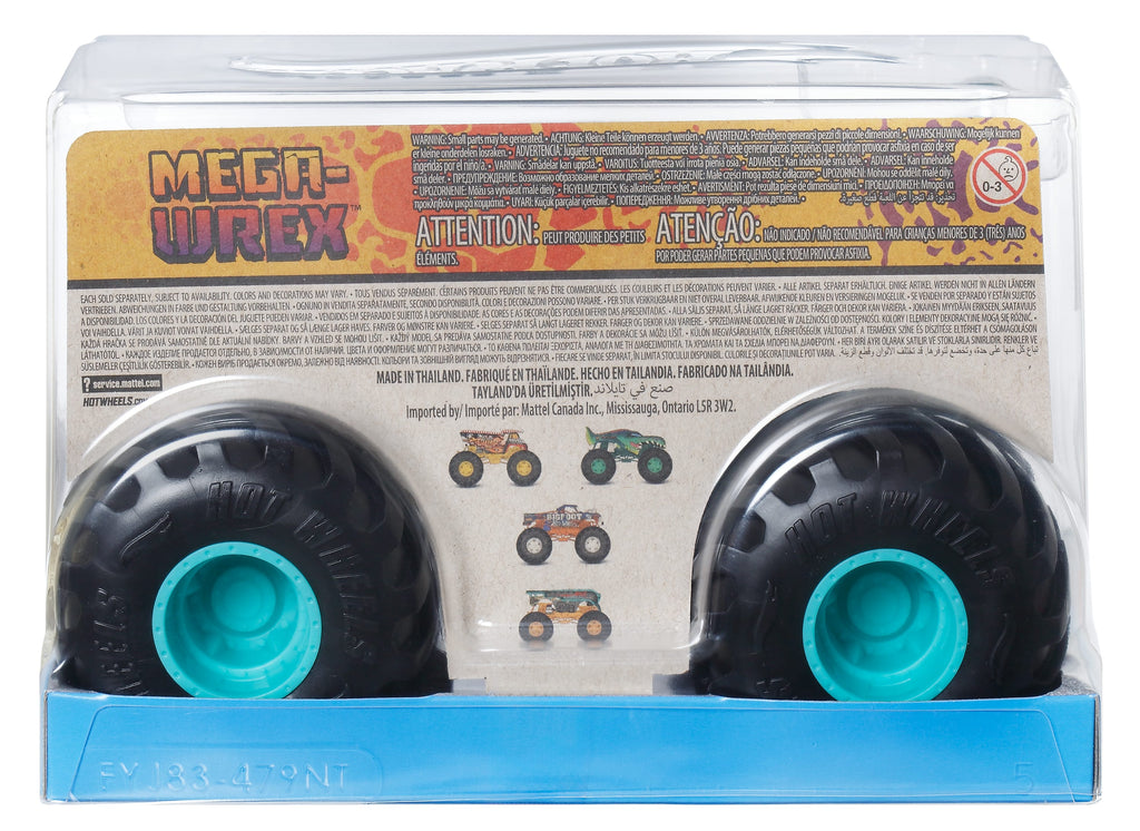 Hot Wheels Monster Trucks Mega-Wrex Büyük Boy Araç 1:24
