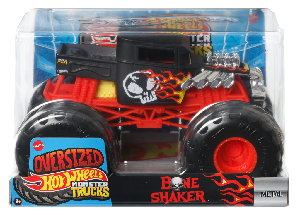 Hot Wheels Monster Trucks Bone Shaker Büyük Boy Araç 1:24