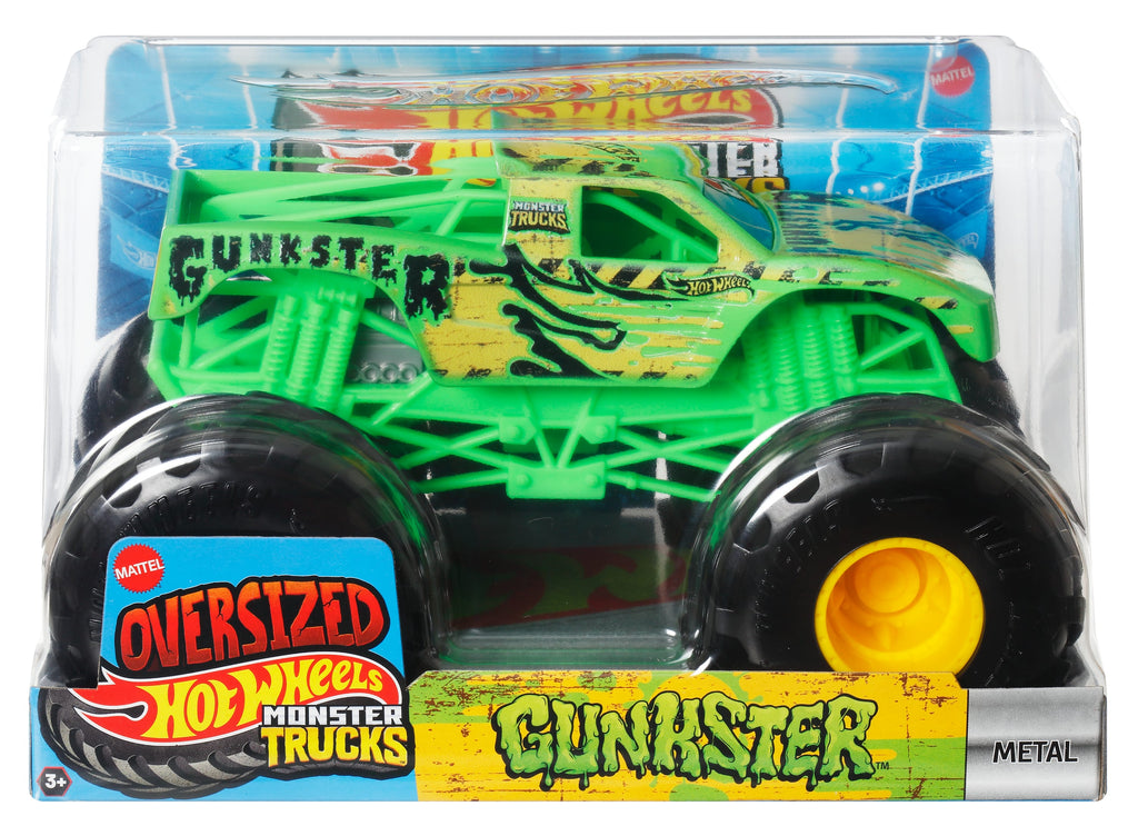 Hot Wheels Monster Trucks Gunkster Büyük Boy Araç 1:24