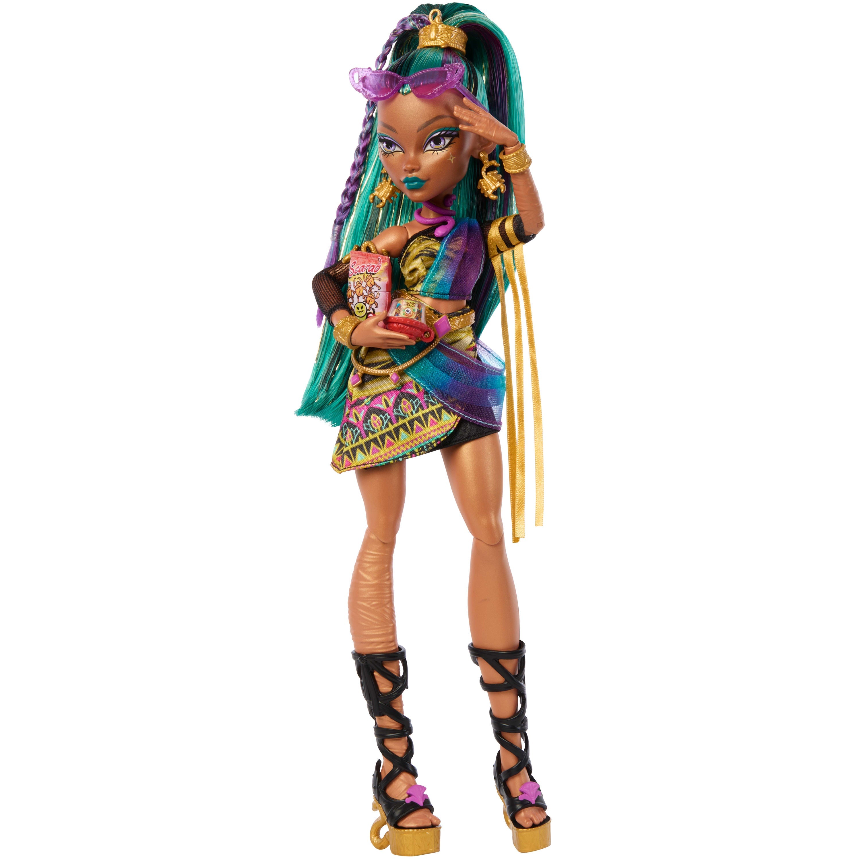 Monster High Nefera de Nile moda bebeği