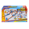 Hot Wheels Track Creator Üçlü Çember Paketi, 1:64 ölçekli oyuncak araba içeren pist oluşturma seti