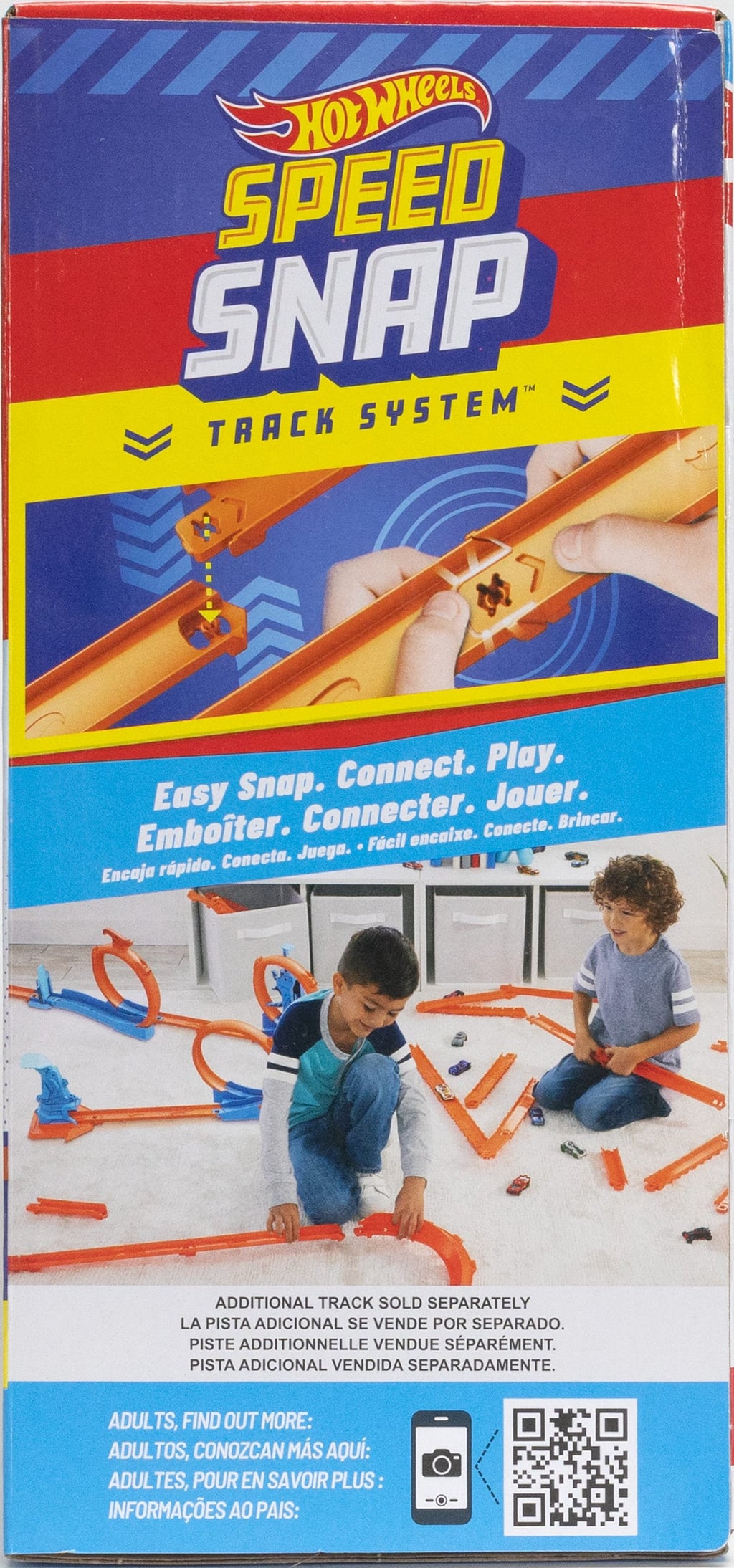 Hot Wheels Track Creator Üçlü Çember Paketi, 1:64 ölçekli oyuncak araba içeren pist oluşturma seti