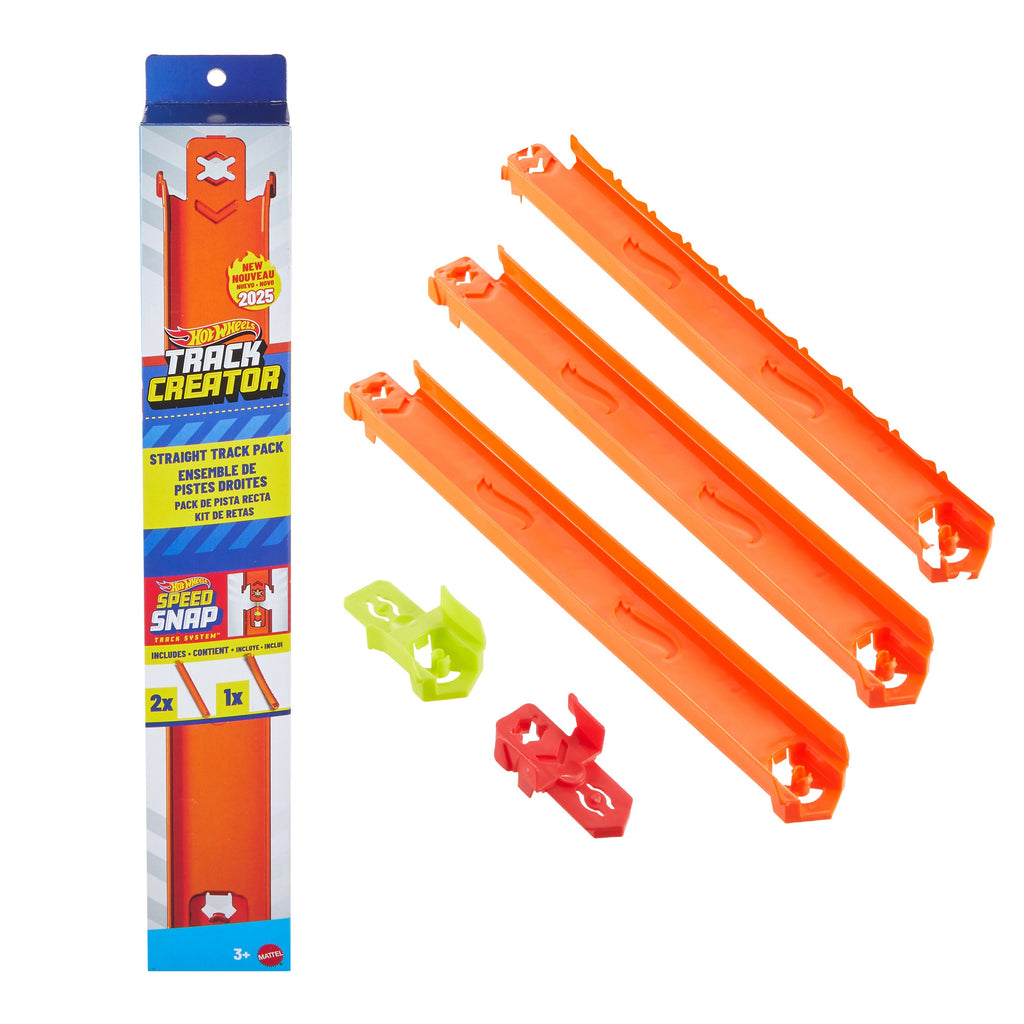 Hot Wheels Track Creator Düz Pist Paketi - 90 cm Genişletme Seti (JDW41)