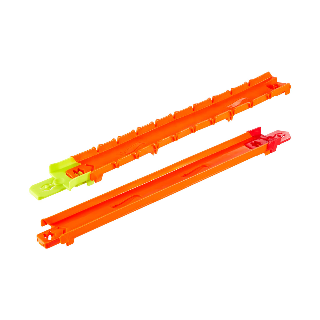 Hot Wheels Track Creator Araba ve Pist Paketi, 1:64 ölçekli oyuncak araç ve 3 metrelik kolayca birleştirilebilen pist