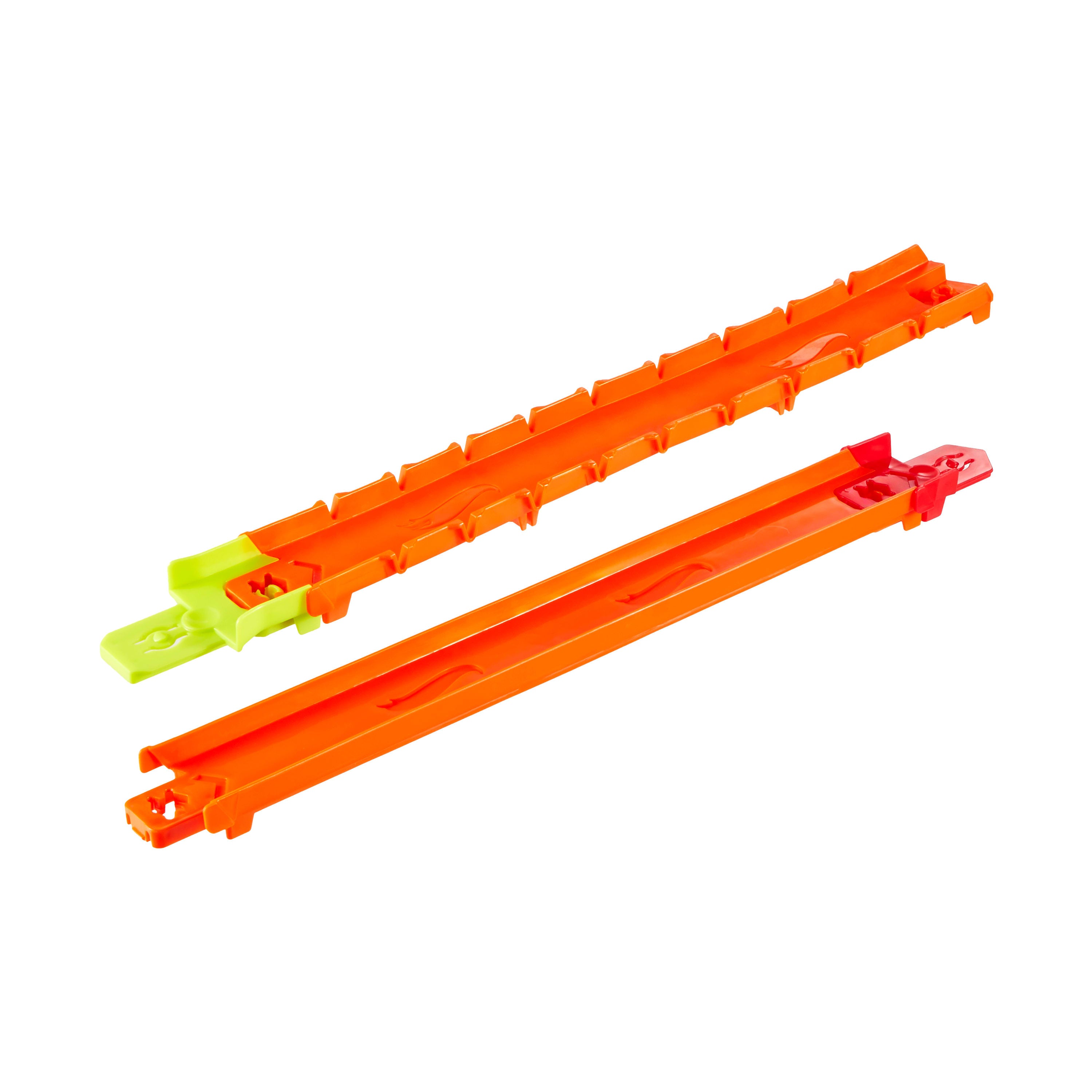 Hot Wheels Track Creator Araba ve Pist Paketi, 1:64 ölçekli oyuncak araç ve 3 metrelik kolayca birleştirilebilen pist