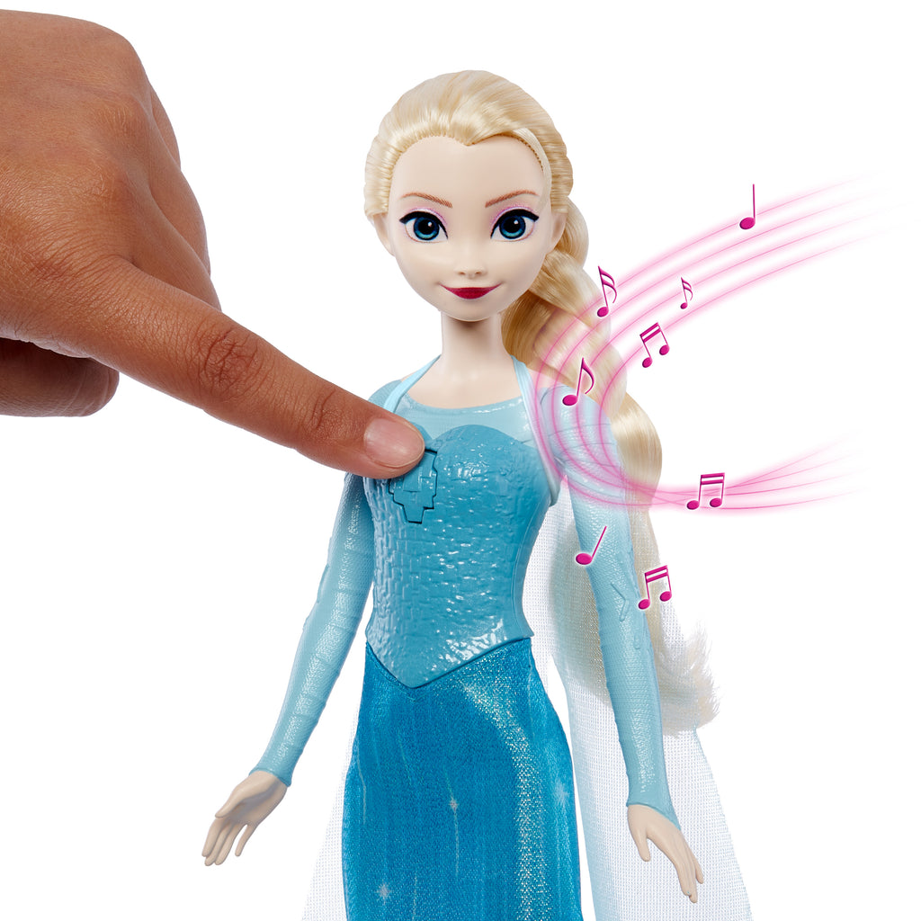 Filmdeki "Let It Go" şarkısını 4 dilde seslendiren Disney Karlar Ülkesi Şarkı Söyleyen Elsa bebek