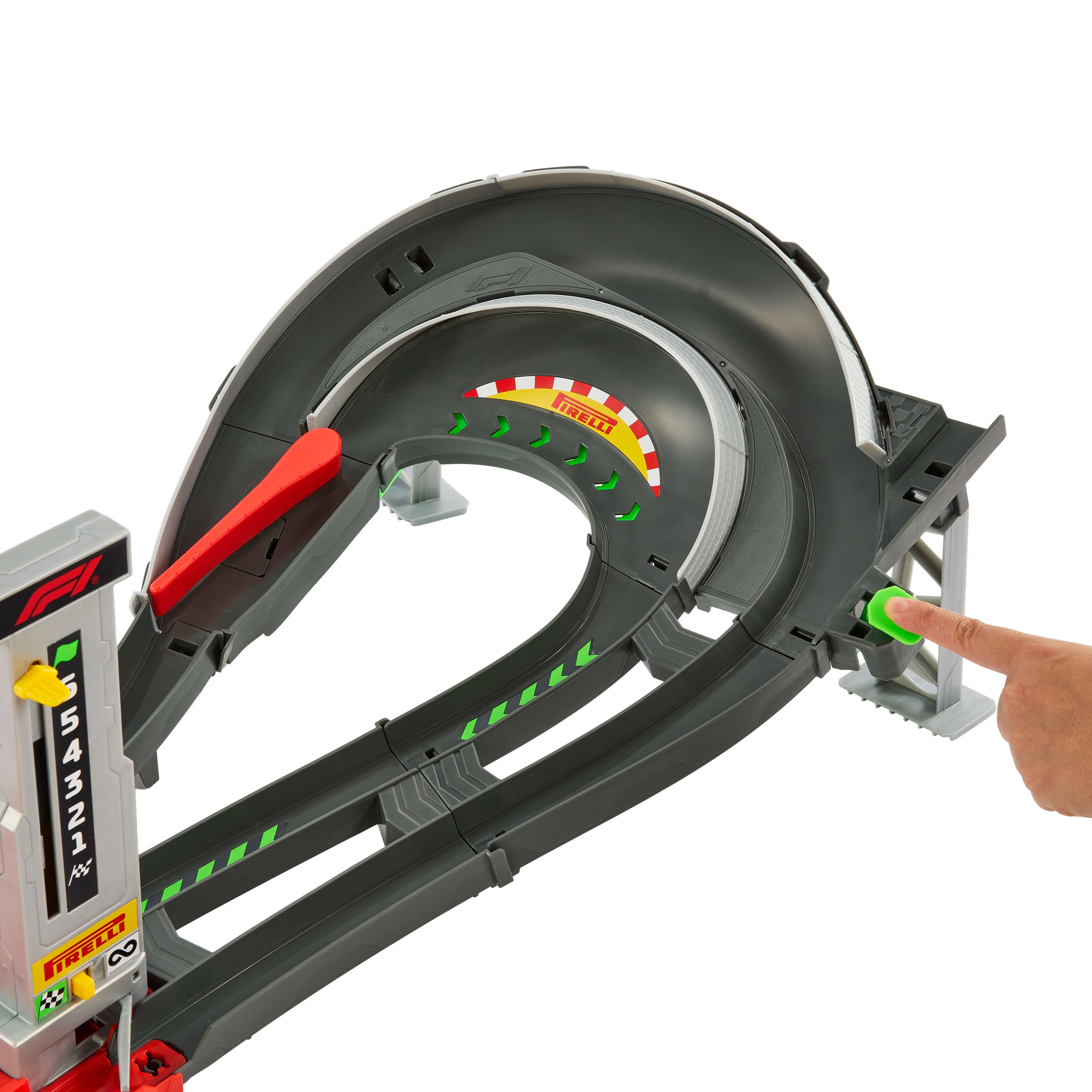 Hot Wheels Racing Formula 1 Grand Prix Pisti Seti (3 Araçlı)