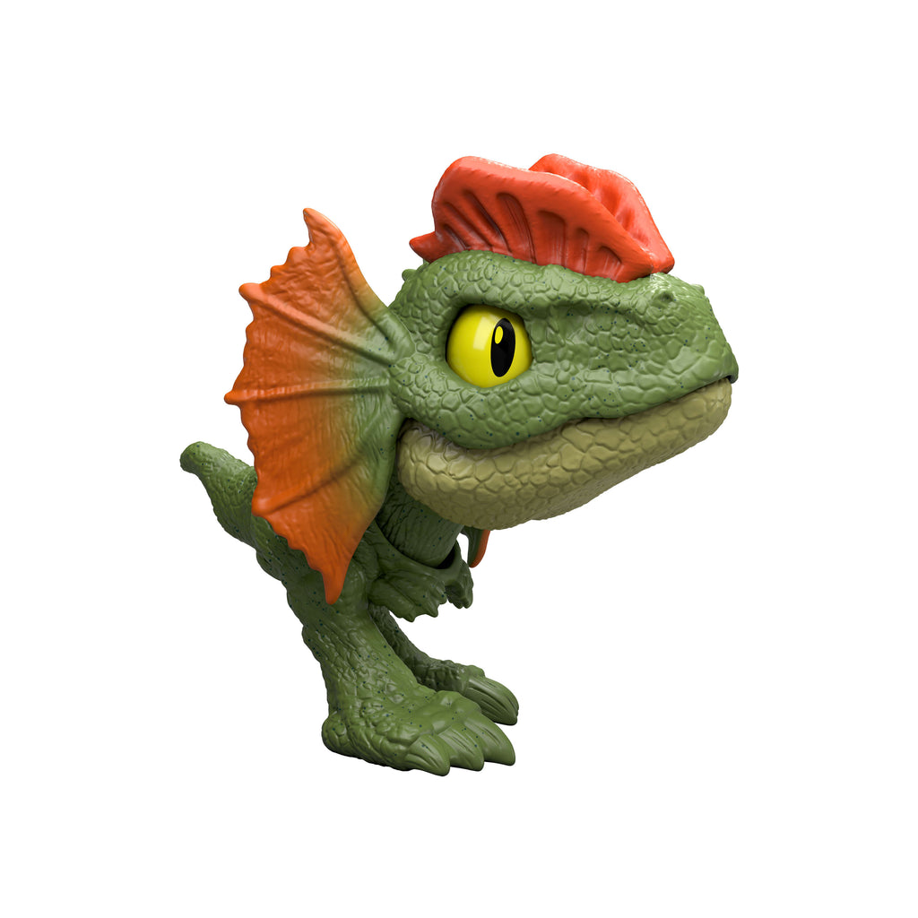 Bakışları değişen ve avını ısıran, koleksiyona uygun Jurassic World Mighty Little Biters dinozor figürü