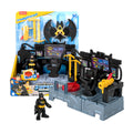 Imaginext DC Super Friends Bat Komuta Merkezi, ışıklı oyun seti ve Batman figürü