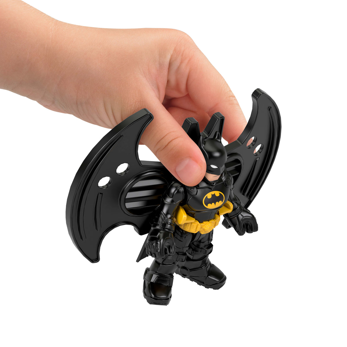 Imaginext DC Super Friends Bat Komuta Merkezi, ışıklı oyun seti ve Batman figürü