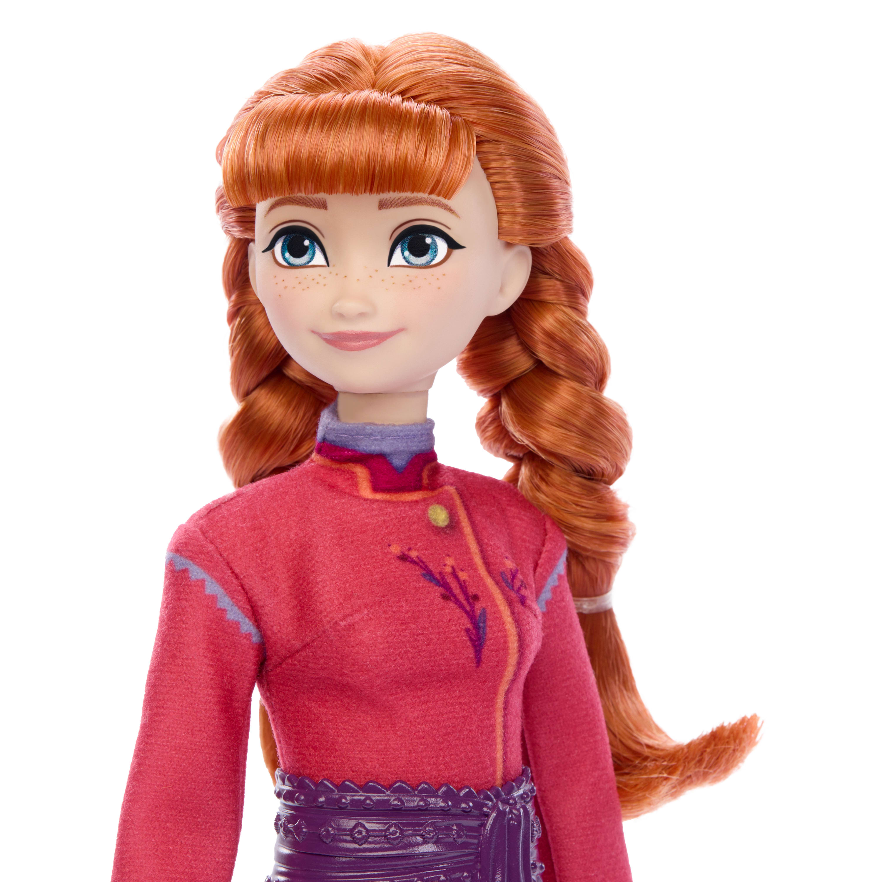 Filmden ilham alan Disney Karlar Ülkesi Anna bebek ve yavru kurt figürü, bakıma yönelik 4 aksesuar