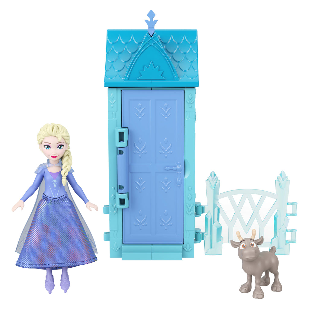 Disney Karlar Ülkesi mini oyun seti, küçük Anna veya Elsa bebek dahil 5 sürpriz (Karakterler çeşitlilik gösterebilir)