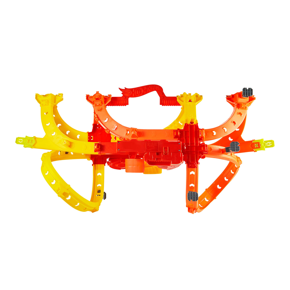Hot Wheels Hot Ones Turbo Oyun Parkuru ve 1:64 Ölçekli 2 Adet Oyuncak Araba