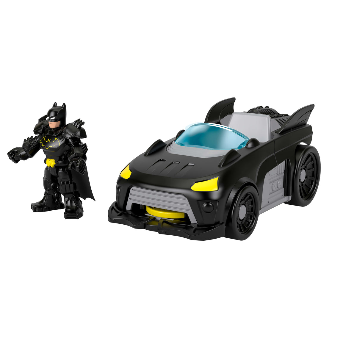 Imaginext® DC Super Friends™ Araçlar - Batmobile oyuncak araba ve Batman aksiyon figürü seti
